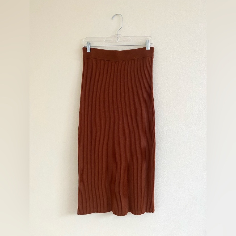 Knit Pencil Skirt